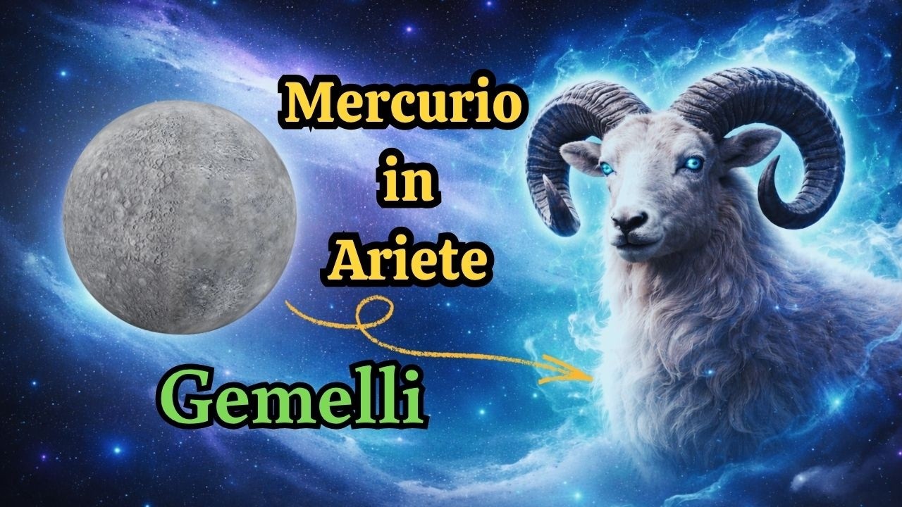 Mercurio in Ariete per i Gemelli ♊️