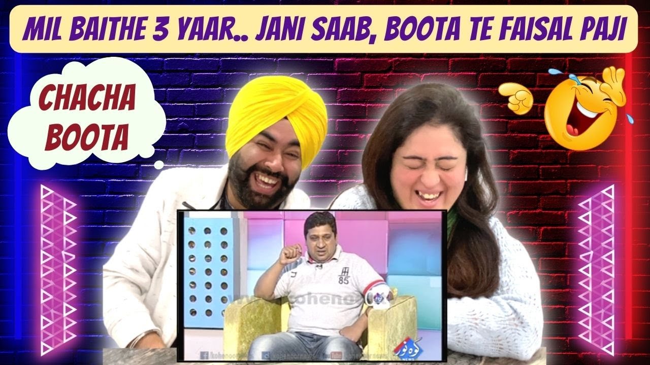 Punjabi Reaction on The 3 Musketeers~ Chachu Boota, Jani Saab, Te Faisal Paji #pbr #punjabidubbing