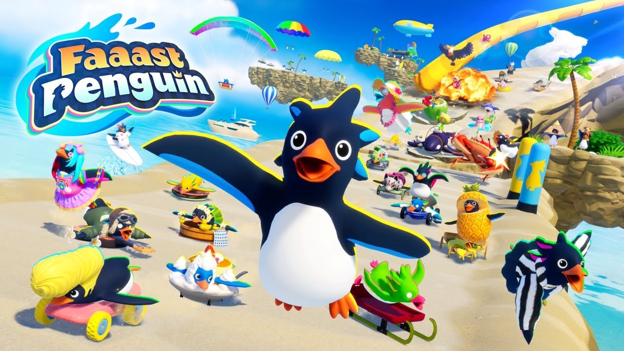 Faaast Penguin Knockout Race - Gameplay