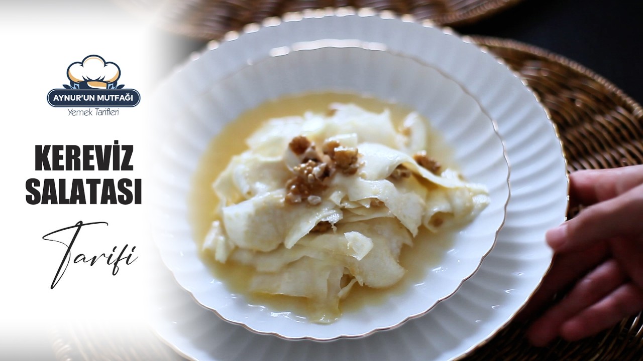 En Lezzetli Kereviz Salatası - Vitamin Deposu!