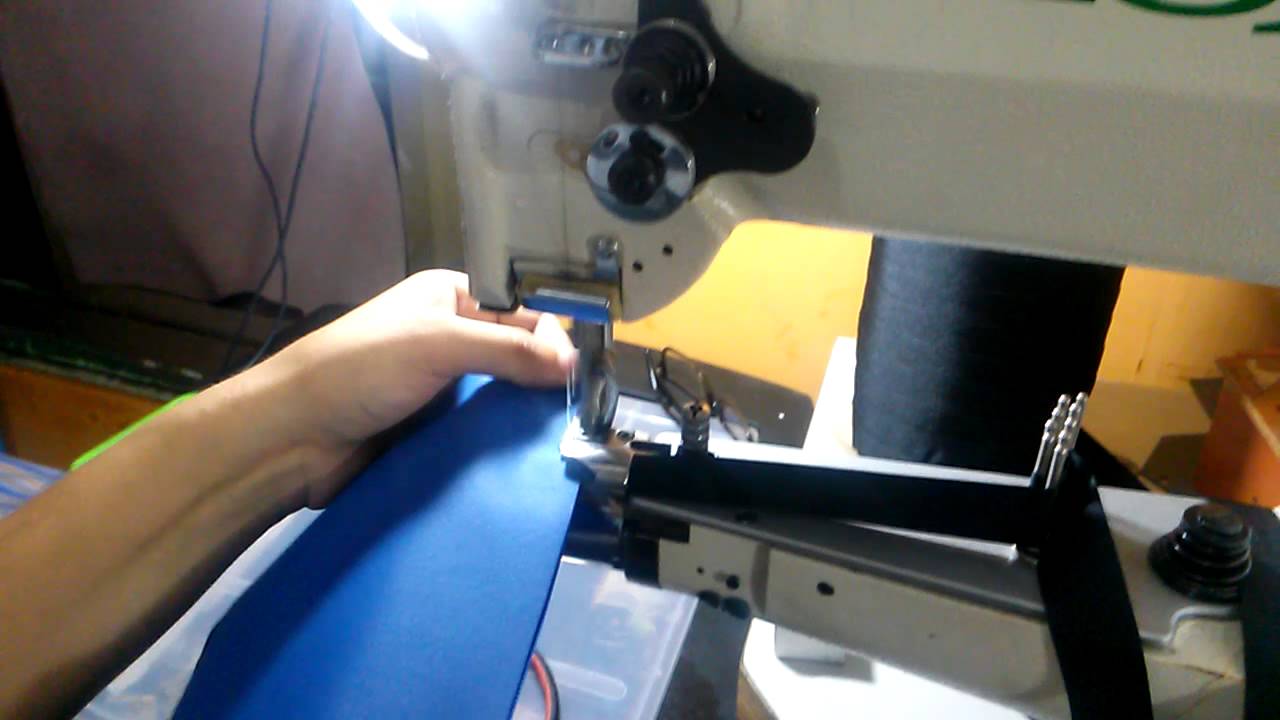 maquina de coser de ca&ntilde;on trensilladora triple transporte Zoje zj2628-1