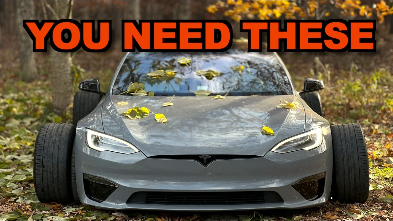Я получил кованые гоночные диски для моей Tesla Model S Plaid
