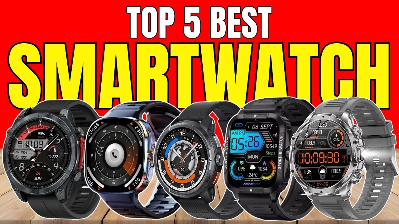 Best Smartwatch 2026 | AMOLED, GPS, 4G/5G & Fitness Trackers