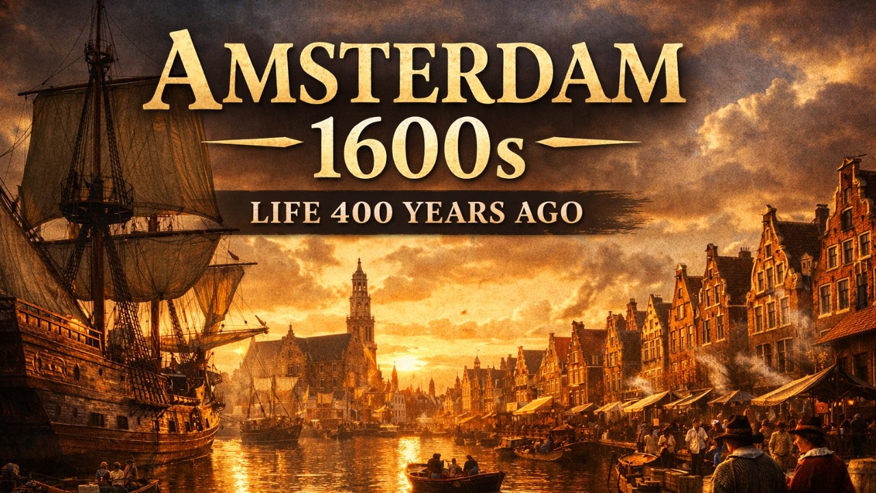 Life in Amsterdam 400 Years Ago | A Tour of the 1600s (Full Documentary)
