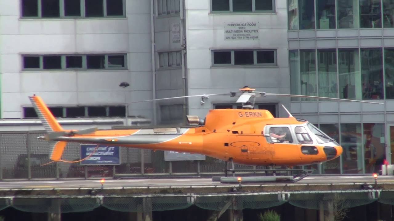 London Heliport - AS350, EC135, AW139, AW109