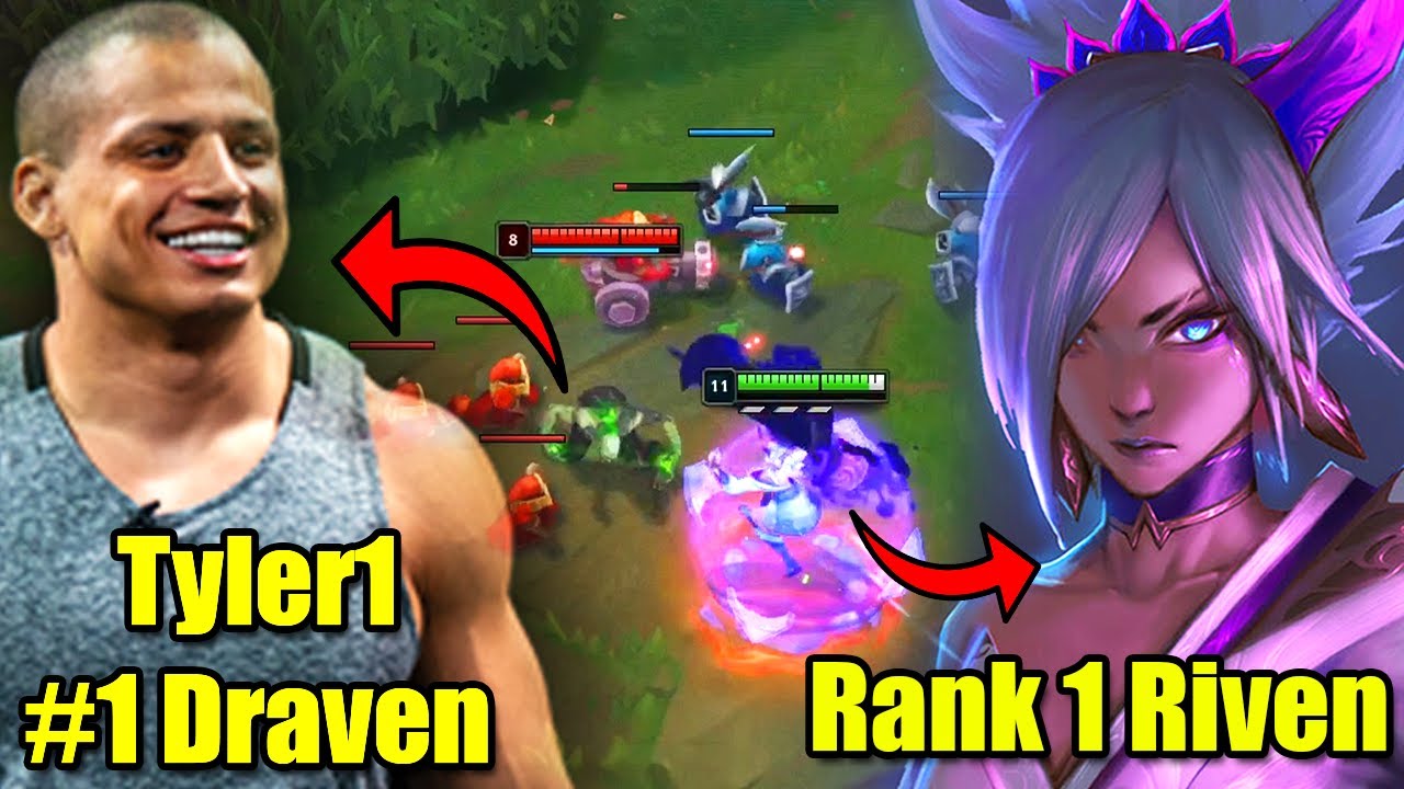 Tyler1 Draven Main Meets Rank 1 Riven Main in a Challenger Ranked Game