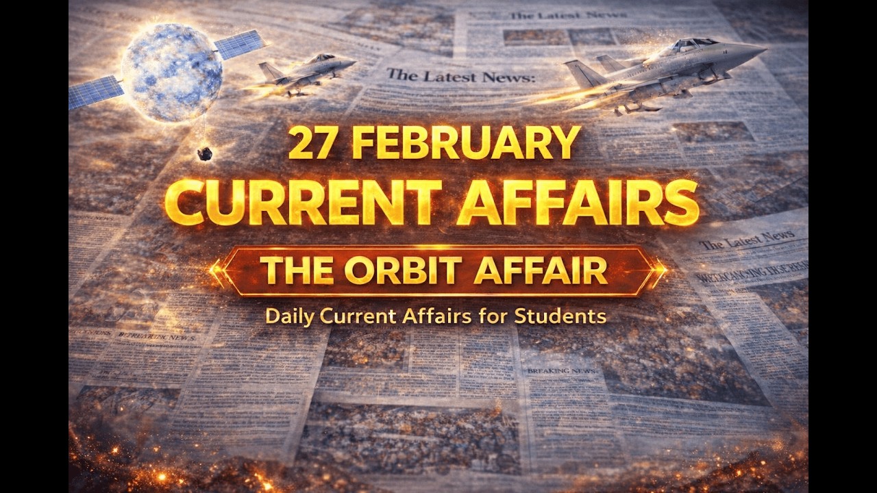 Today most imp current affair