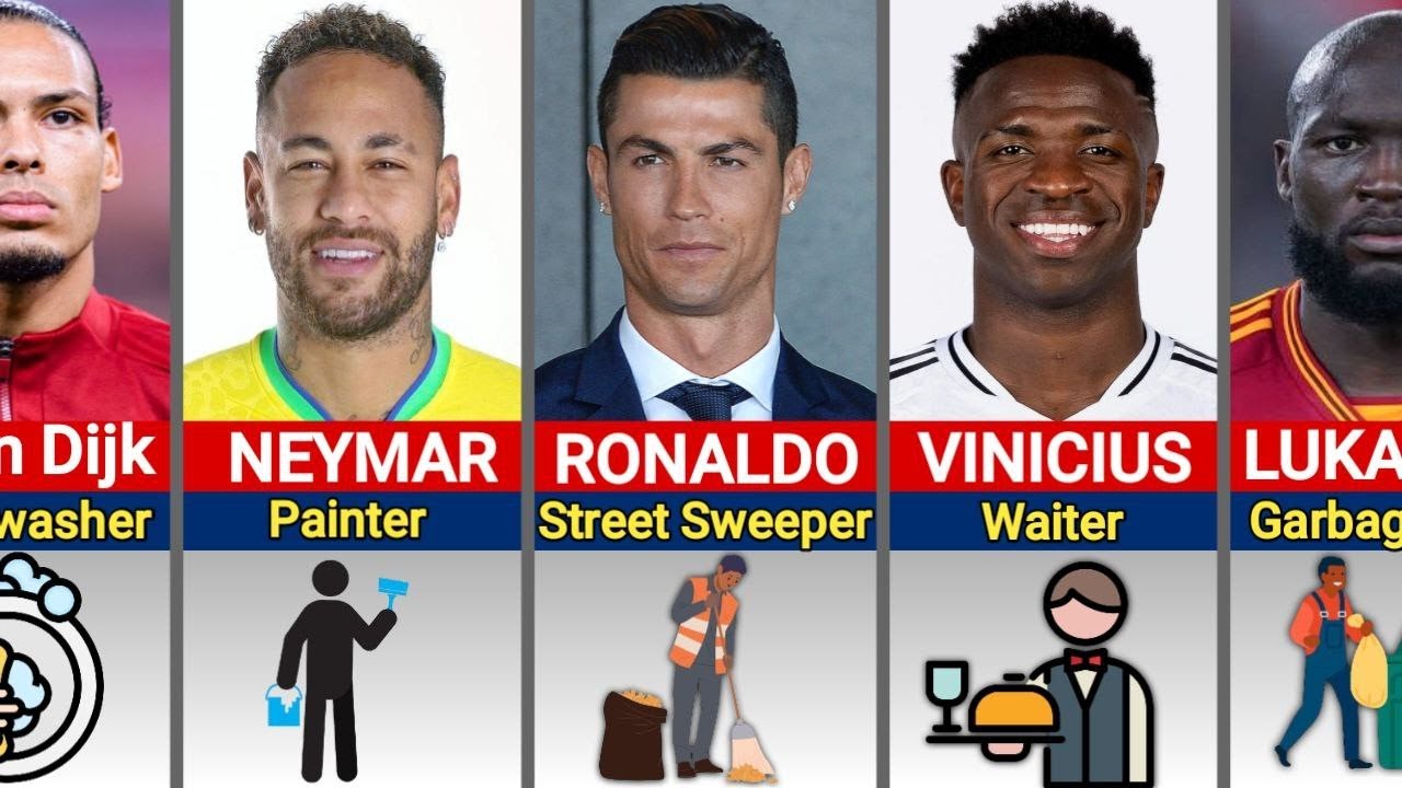 Famous Footballers' First Jobs