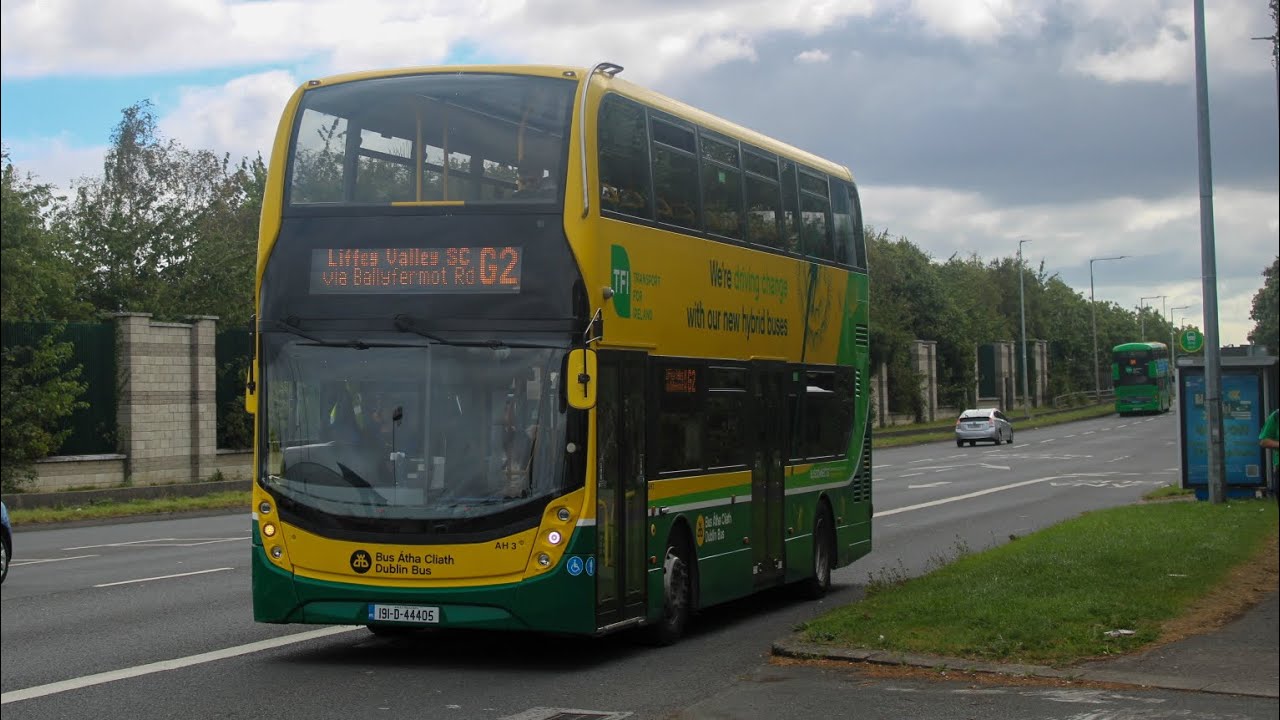 Dublin Bus: Volvo Enviro400AH MMC (AH3) - Route: G2
