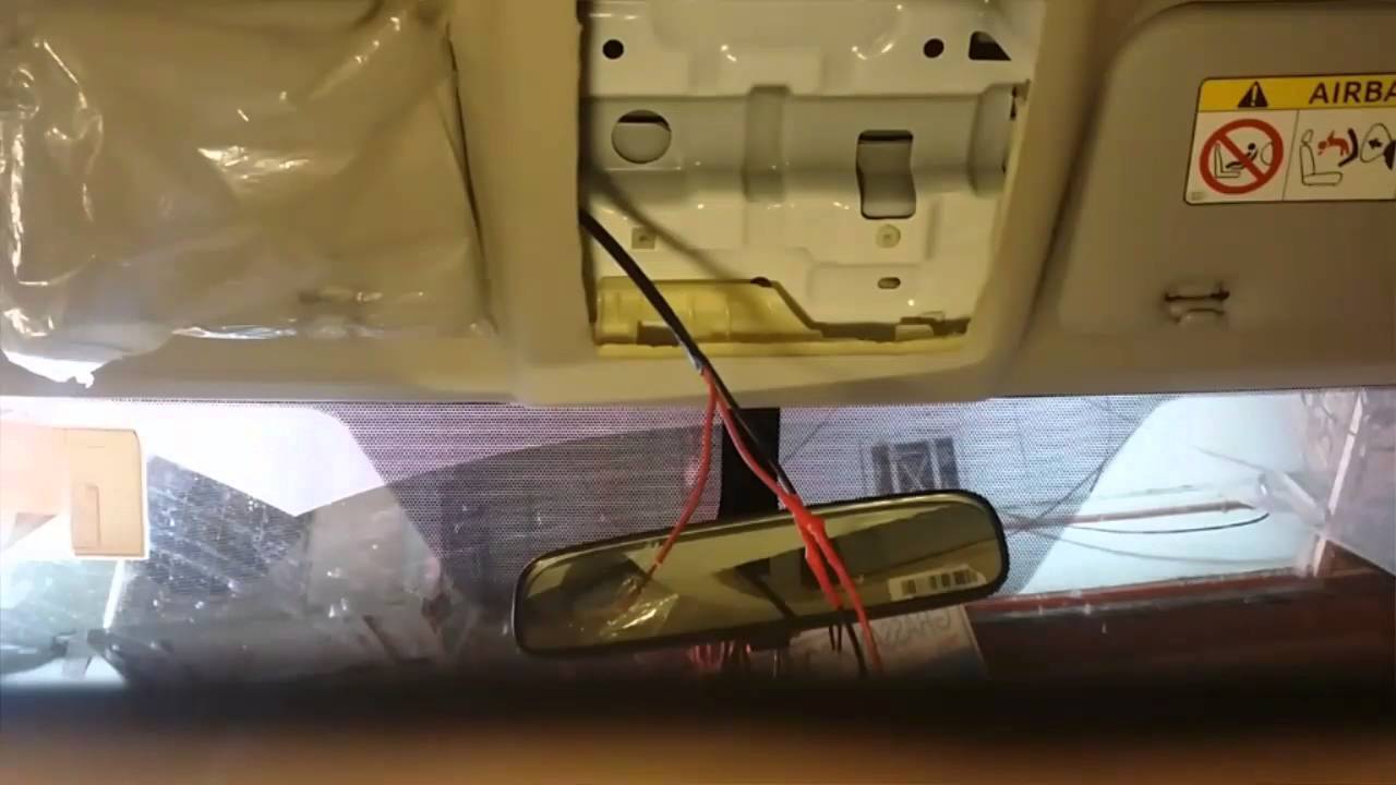 تركيب لمبة سقف اماميه نظاره في لندكروزر 2015