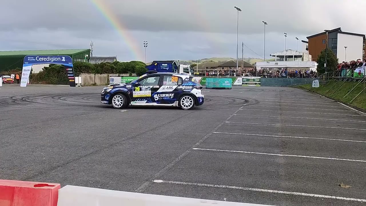 Rally ceredigion 2025 ss1 all cars