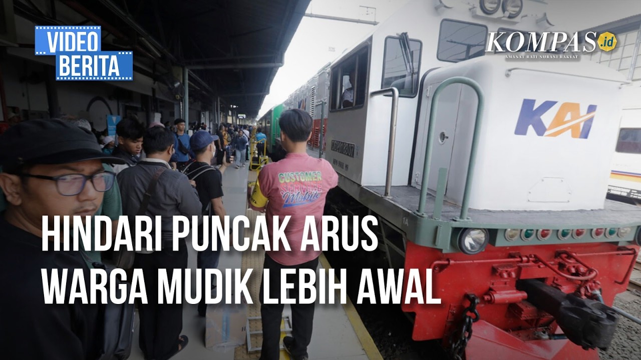 Hindari Kepadatan Jelang Lebaran, Pengguna Kereta Api Mudik Lebih Awal
