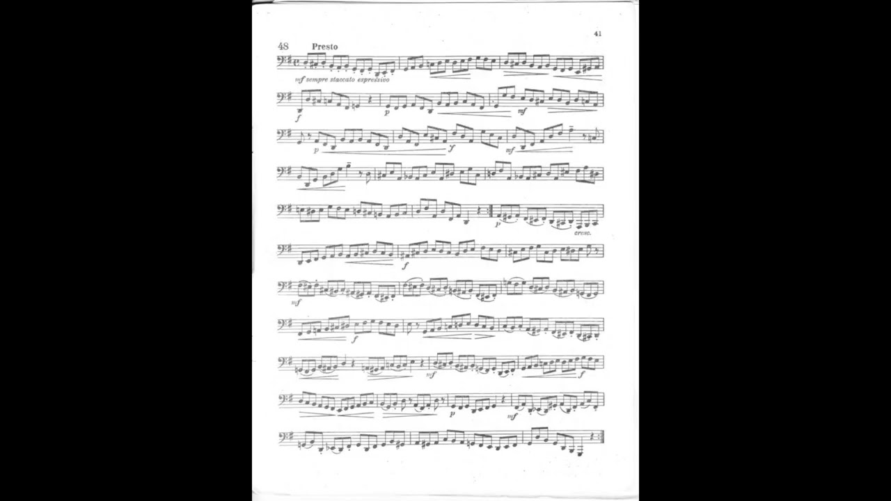 2025-26 TMEA All-State Tuba Etude 3 (Kopprasch 48)