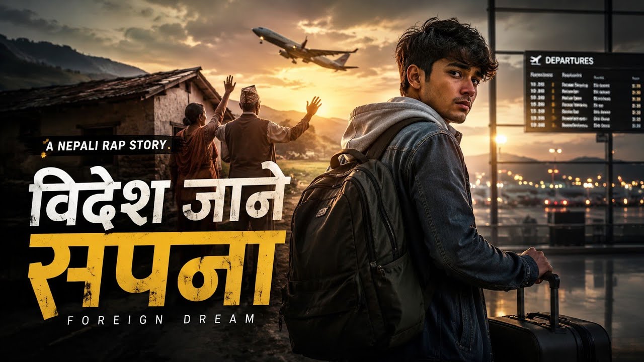 विदेशको सपना 🇳🇵✈️ | Emotional Nepali Rap Song 2026 | Foreign Dream | Official Music Video