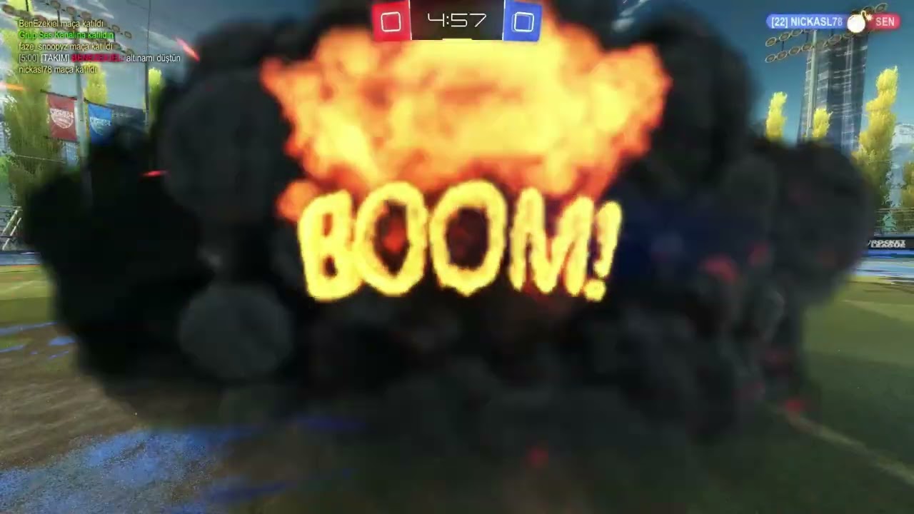Yusuf'la Rocket League oynadık 2 maçıda kazandıkkk
