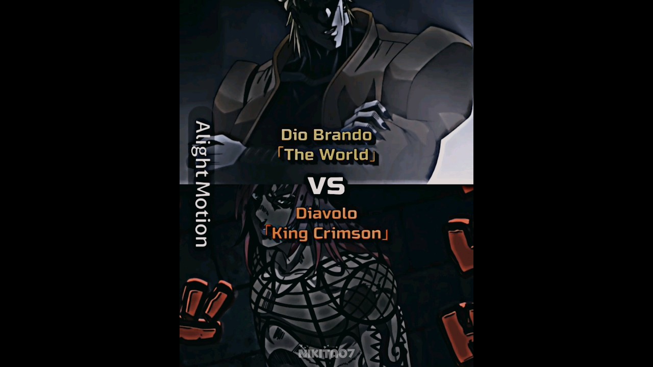 Dio Brando Vs Diavolo