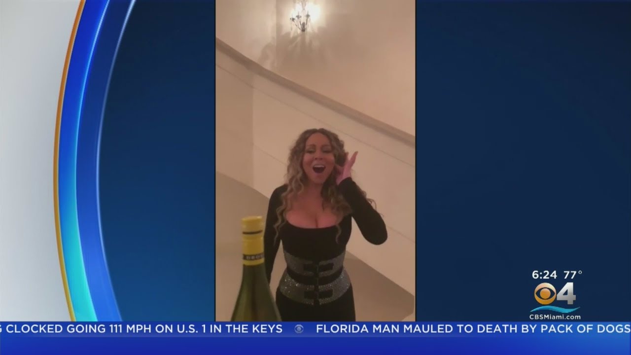 Trending: Mariah Carey Bottle Cap Challenge