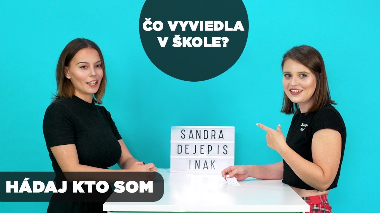 @DejepisInak  HÁDA ICH PRÍBEHY ZO ŠKOLY | Hádaj kto som!