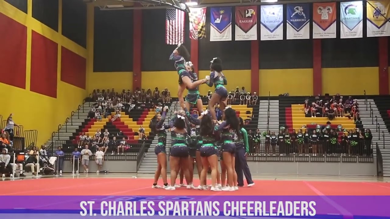 DMV CHeer Zone St Charles Spartans Cheerleaders