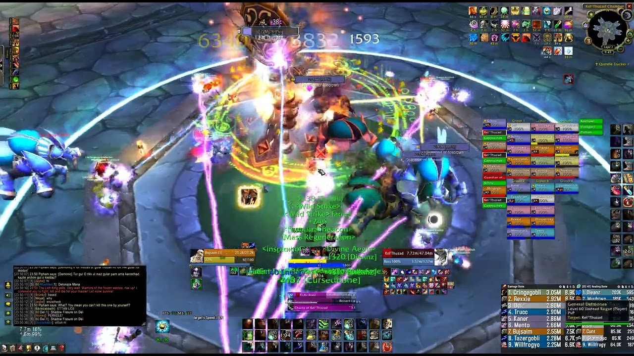 Specimen - Kel'Thuzad Hard Mode 4 (Feral Druid PoV)