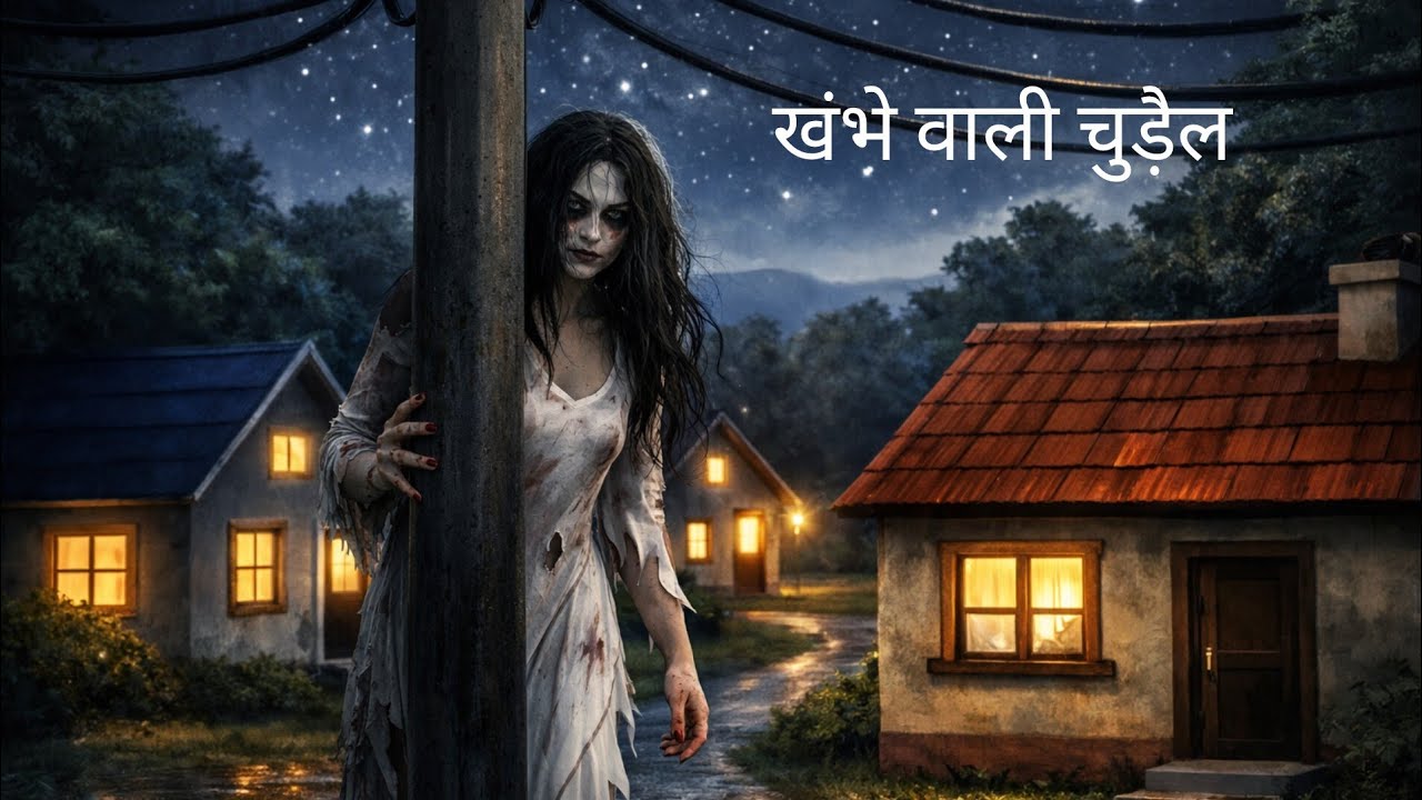 खंभे वाली चुड़ैल👺 subscribe #palgeekastories for more videos 📷#bhutiyakhani #horror #sacchighatna
