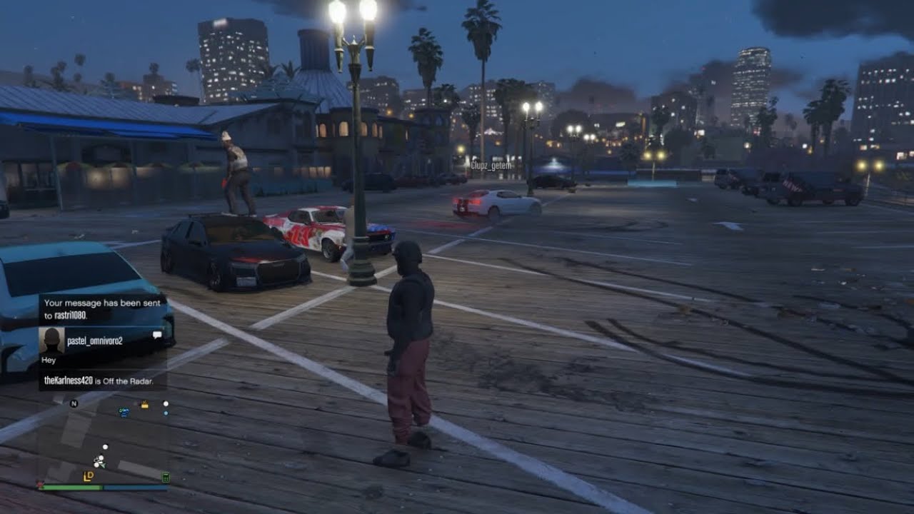Attempting To Start Car Meet (FAIL) In Grand Theft Auto V Online