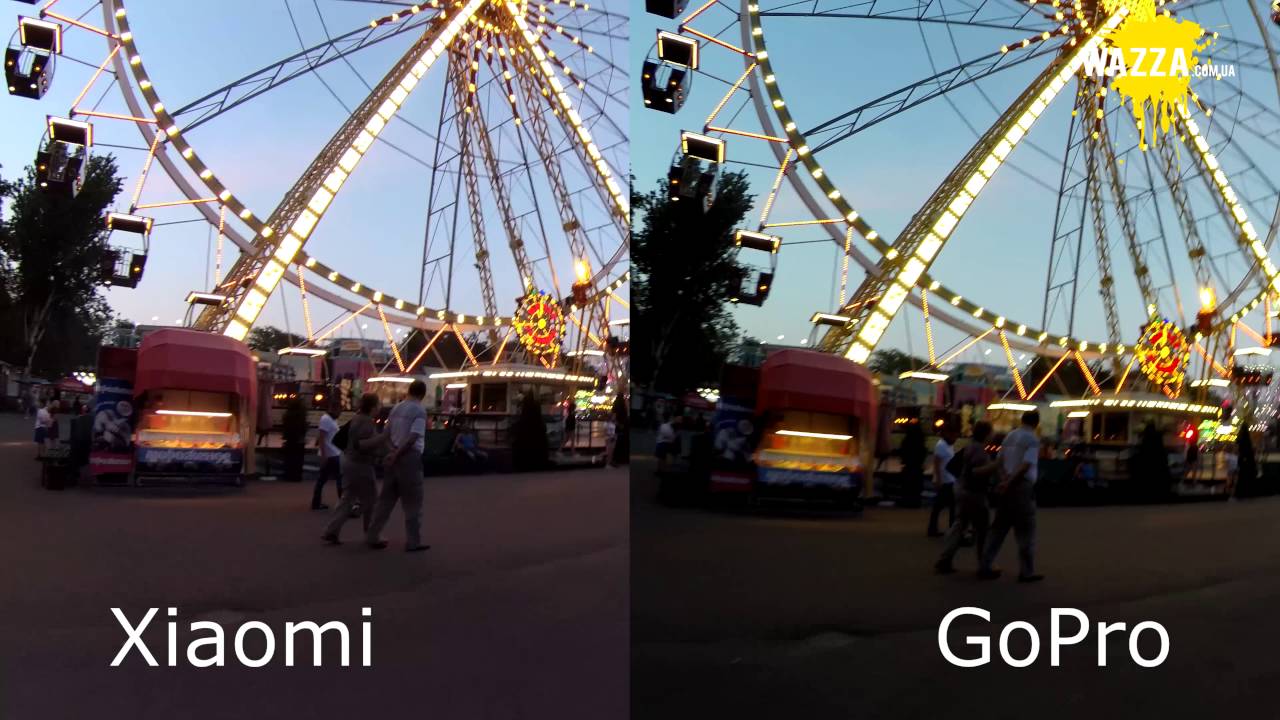Тест GoPro HERO 4 Black против Xiaomi Yi 4K