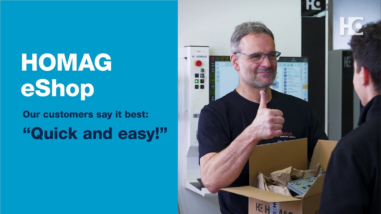 Free shipping, the best prices, and a 3% online discount! | HOMAG eShop