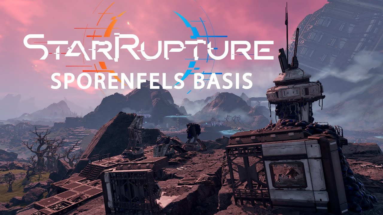 Sporenfels Basis im StarRupture Early Access