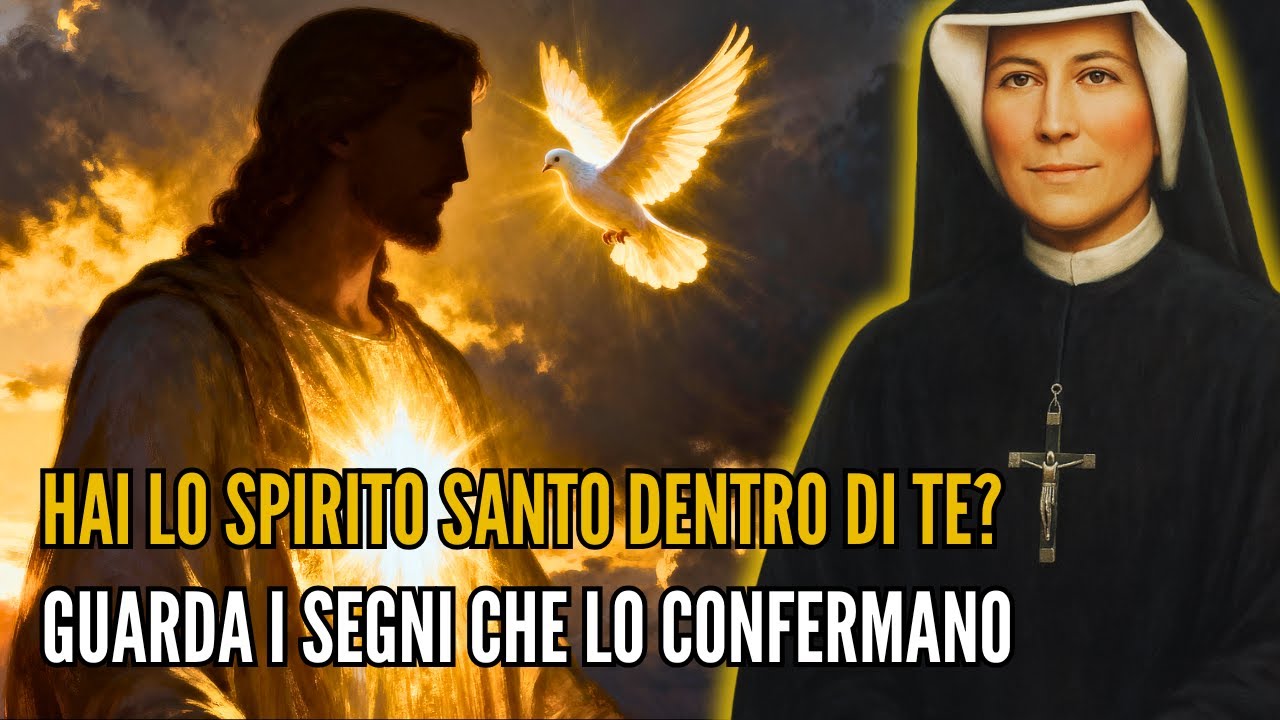 Santa Faustina rivela: 6 segni che lo Spirito Santo abita in te.