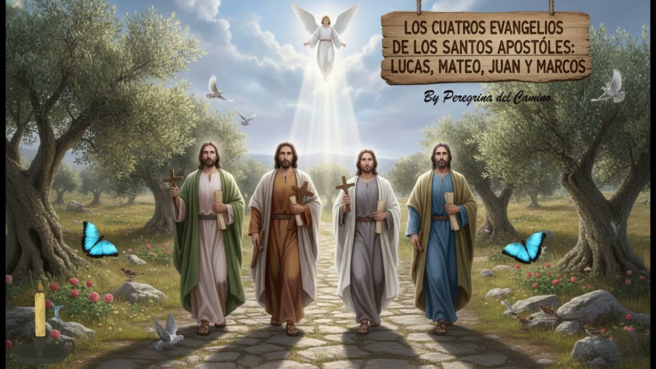 LOS CUATRO EVANGELIOS DE LOS SANTOS APOSTOLES. MEDITACION Y ORACION.