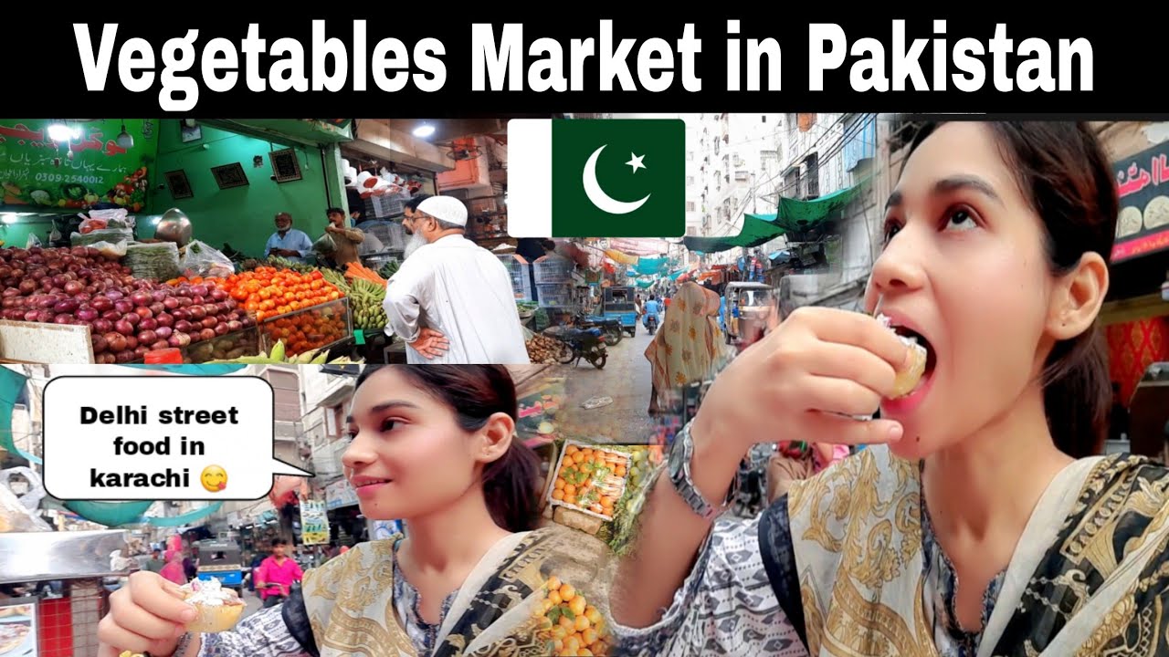 Vegetable Market in Pakistan | Delhi ki Aloo kuliya street food 😋 | Delhi colony karachi 🇵🇰