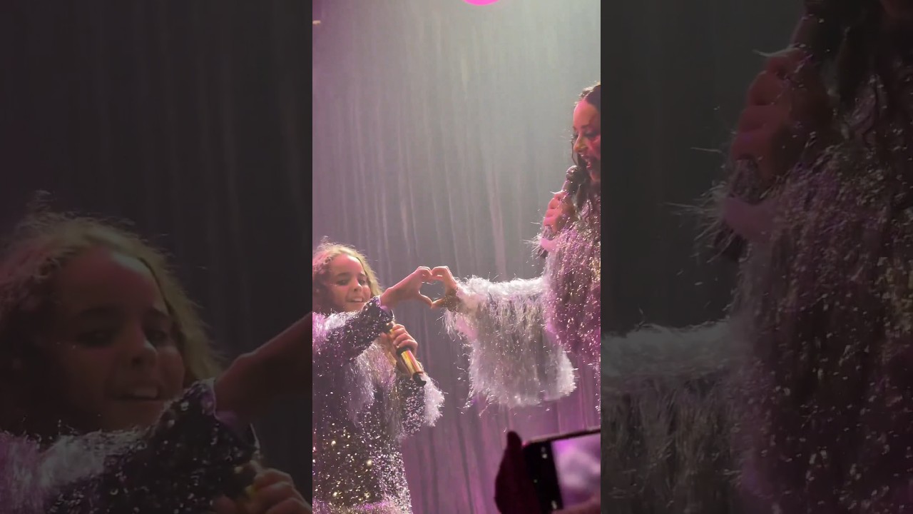 JADE performing with her niece🥹 #jadethirlwall #thatsshowbizbaby