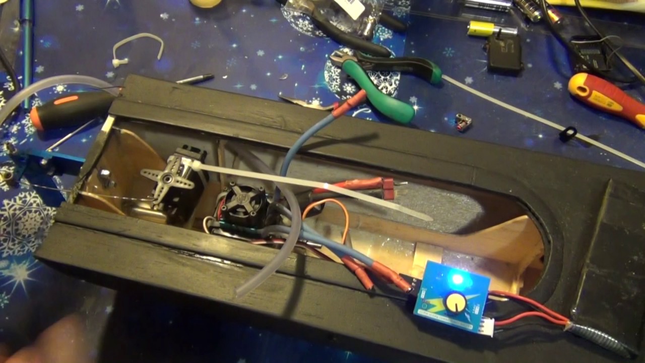 Самодельный RC катер - доработка.Исправляю косяки. #9