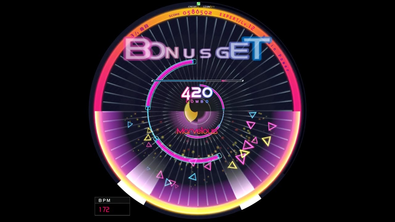 [WACCA] Brain Power(EXPERT) AM [譜面確認用]