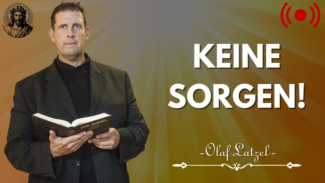 Ein Gespräch mit Jesus über unsere Sorgen