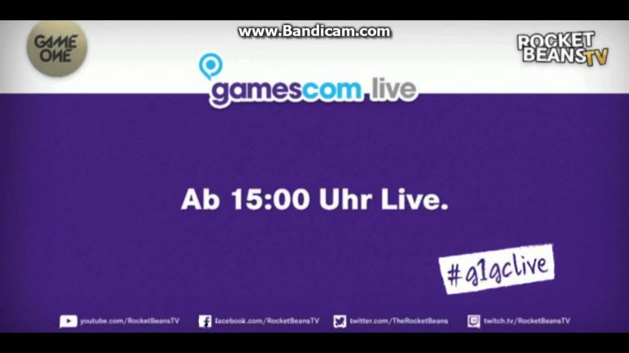 RocketBeans (GameOne) - Gamescom Livestream Song