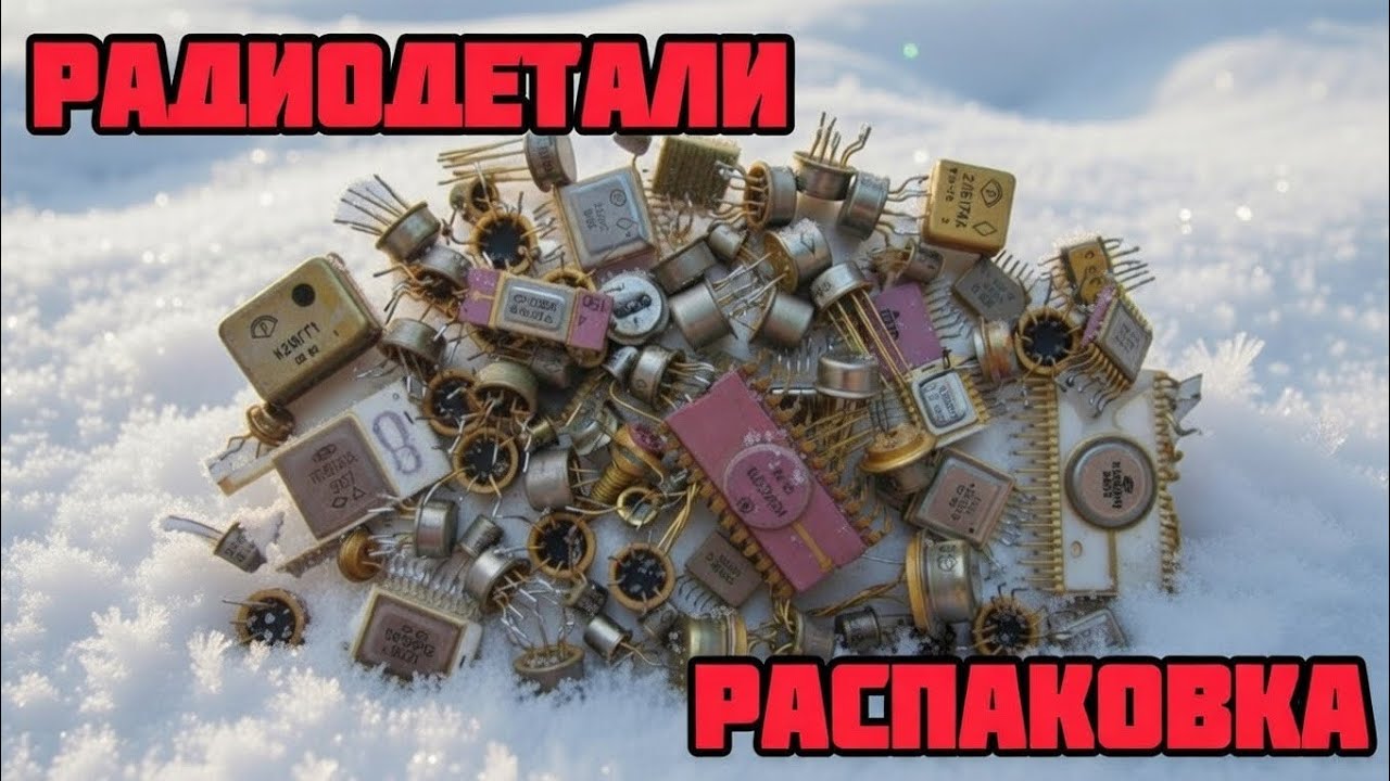 ОНЛАЙН ОБЗОР РАДИОДЕТАЛЕЙ И ПЛАТ. ПЕРЕБОРКА РАДИОЛОМА. ЕЖЕДНЕВНЫЙ ВЫПУСК С РАСПАКОВКОЙ ПОСЫЛОК.