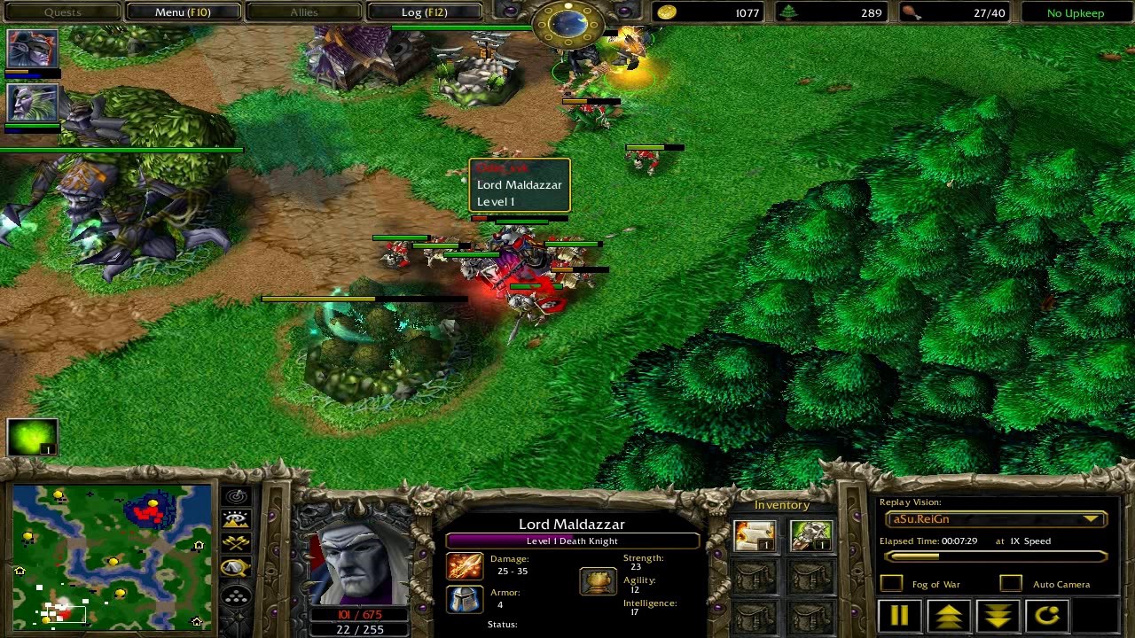 WCR Audio 20 KOTG and 4 Dryads vs Ghoultard by Downwhere