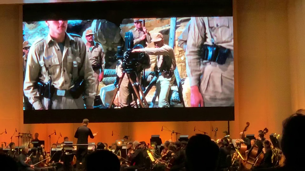 Raiders with Live Orchestra -Ark opening scene