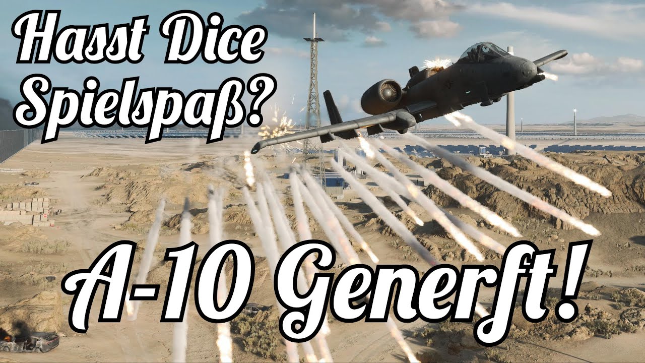 Battlefield 2042: Der A-10 Warthog wurde generft, weil Dice nichts anderes kann!