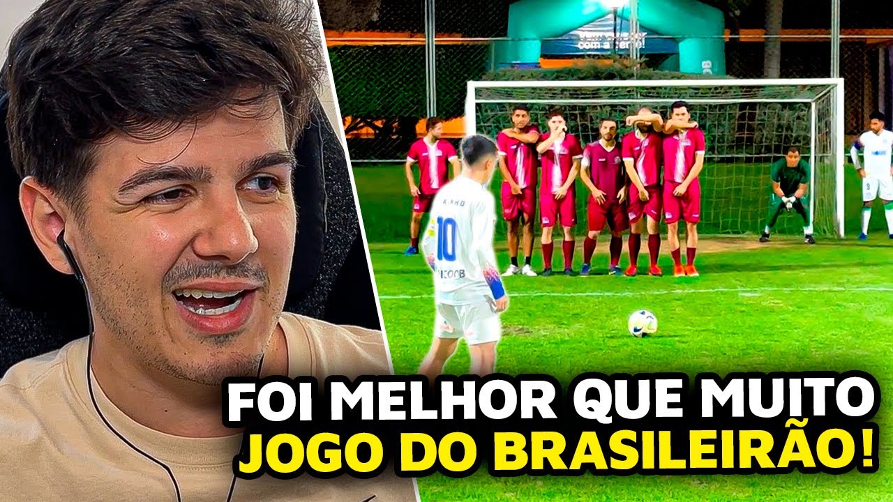wardi REAGE A UM DOS MELHORES JOGOS DE FUTEBOL J&Aacute; POSTADOS NO YOUTUBE BRASILEIRO!