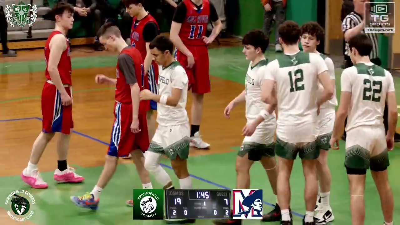 Springfield vs Mill River - Boys Varsity  Basketball  - 7  pm - 2/9/26