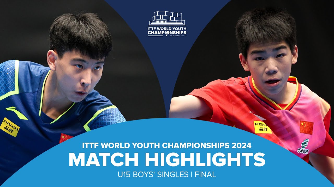 Li Hechen vs Tang Yiren | U15 BS Final | ITTF World Youth Championships 2024