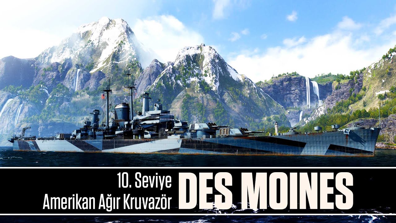 Amerikan Kruvazörleri | Des Moines: En iyi ağaç kruvazörü