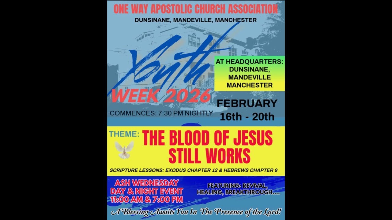 One Way Apostolic Dunsinane Church Youth convocation 2026 Night-4