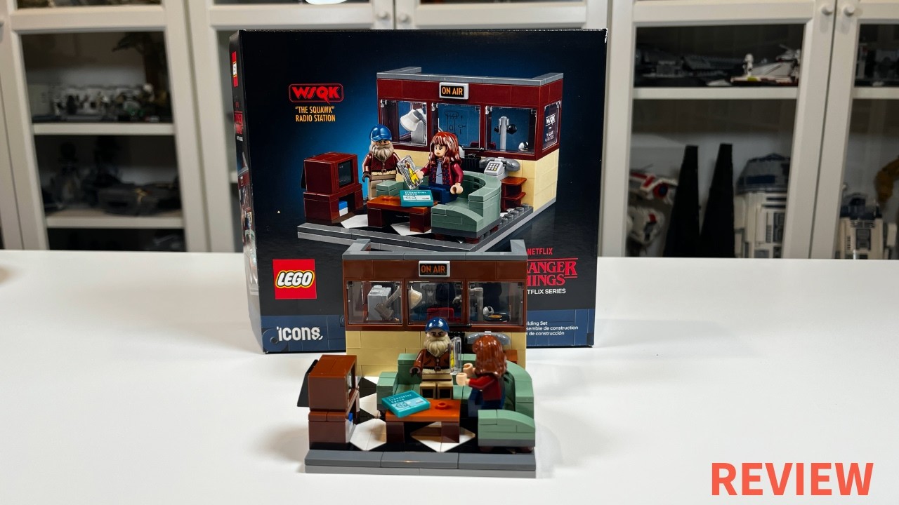 LEGO Stranger Things Promotional WSQK Radio Station!