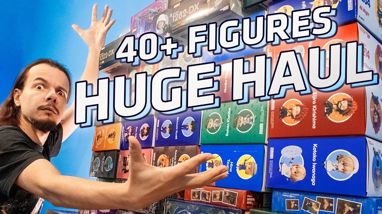 Nendoroids and Anime Figures 2020 HAUL! Unboxing of 40 figures! A year-long wait is over!