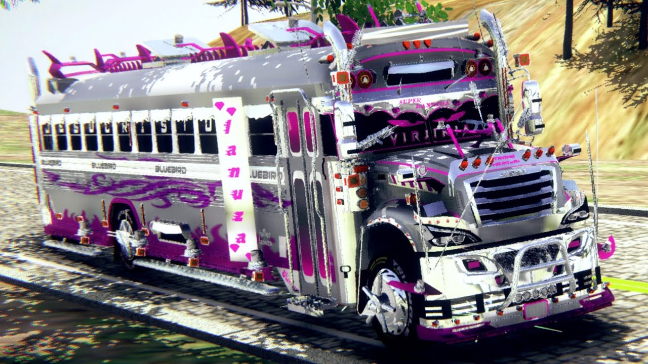 ⚪🟣LIBERACI&Oacute;N X FILTRACI&Oacute;N BLUE BIRD (Estilo El Salvador)💯😈🇸🇻 Mods Para Proton Bus Simulator‼️