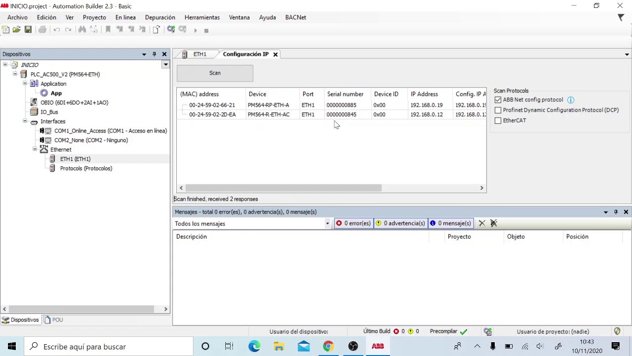 Automation Builder - Configuración